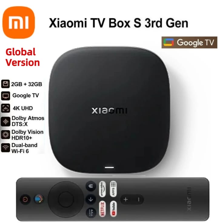 Xiaomi TV Box S Gen3